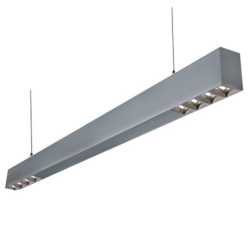 midiRail pendant luminaire with 2 lens modules